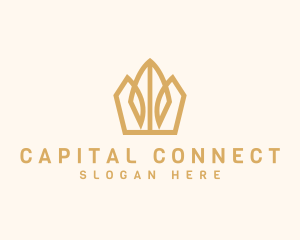 Premium Royalty Crown logo design