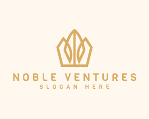 Premium Royalty Crown logo design