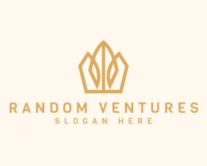 Premium Royalty Crown logo design