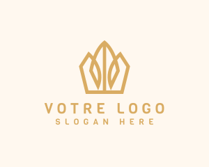 Agency - Premium Royalty Crown logo design