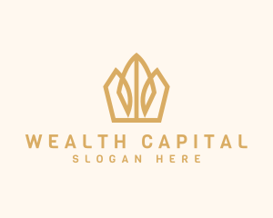 Premium Royalty Crown logo design