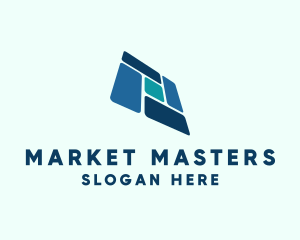 Geometric Marketing Business logo design