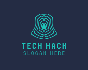 AI Cyber Tech logo design