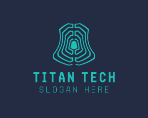 AI Cyber Tech logo design