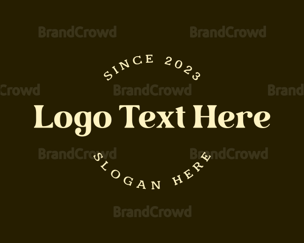 Generic Clothing Shop Logo