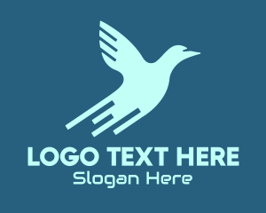 Communication - Blue Bird Tech logo design