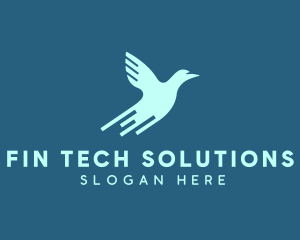 Blue Bird Tech logo design