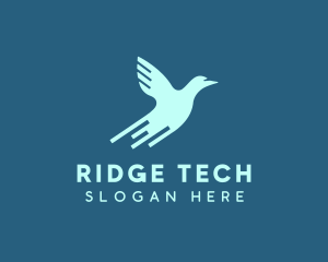 Blue Bird Tech logo design