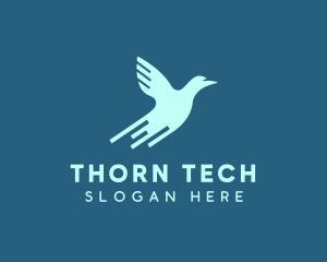 Blue Bird Tech logo design