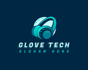 Tech Studio Headphone logo design