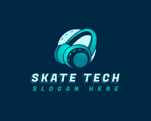 Tech Studio Headphone logo design