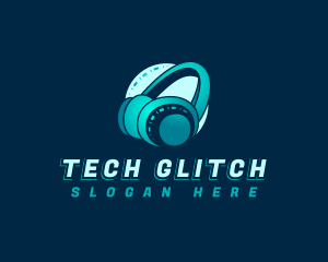 Tech Studio Headphone logo design