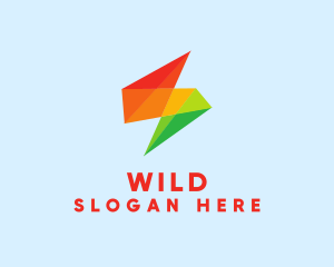 Marketing - Geometric Color Letter S logo design