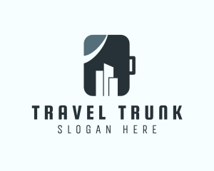 Suitcase - Professional Tower Suitcase logo design