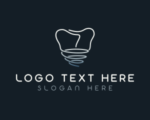 Root Canal - Tooth Dental Clinic logo design