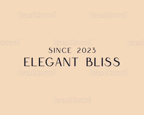 Elegant Fashion Studio Logo