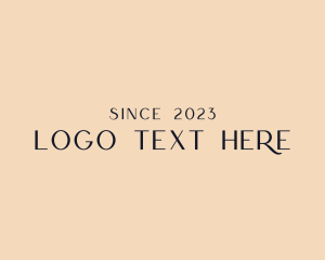 Wordmark - Elegant Fashion Studio logo design