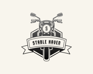 Motorcycle Travel Biker logo design