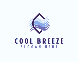 Wind Air Ventilation logo design