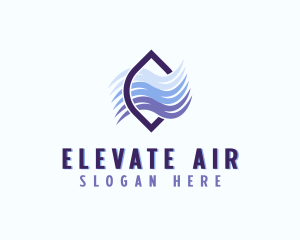 Wind Air Ventilation logo design