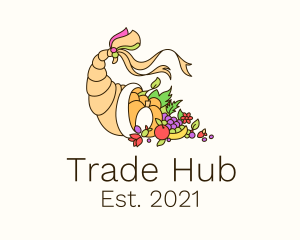 Marketplace - Fresh Harvest Basket logo design