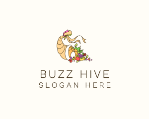 Fresh Harvest Basket logo design