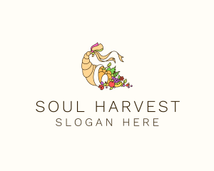 Fresh Harvest Basket logo design