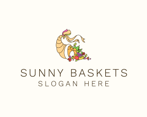 Picnic - Fresh Harvest Basket logo design