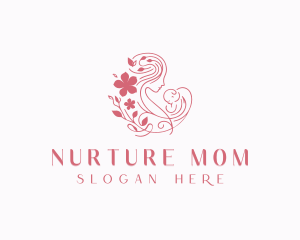 Postnatal - Mother Child Care logo design