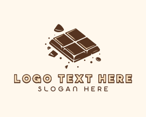 Choco - Sweet Chocolate Snack logo design