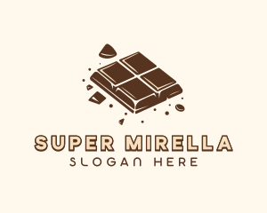 Sweet Chocolate Snack Logo