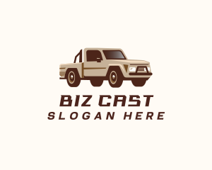 Pickup Truck Vehicle Logo