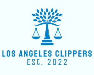 Criminologist - Blue Tree Law Firm logo design