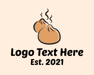 Dumplings - Asian Steam Buns logo design