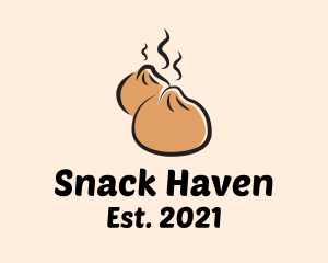 Asian Steam Buns logo design