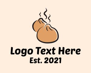 Food Truck - Asian Steam Buns logo design