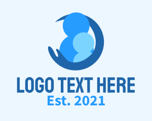 Community - Family Counseling Foundation logo design
