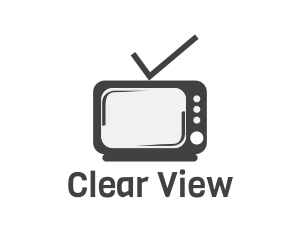 Screen - Television Media Show logo design