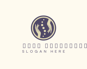 Lifestyle - Spine Hand Massage Theraphy logo design