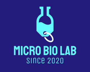 Laboratory Price Tag logo design