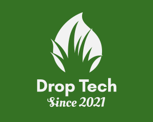 Drop - Grass Dew Drop logo design