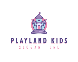 Playful Kids Palace logo design