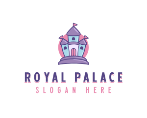 Palace - Playful Kids Palace logo design