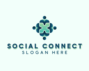 People - Community People Group logo design