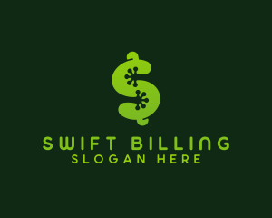 Frog Dollar Sign logo design