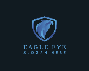 Eagle Bird Shield logo design