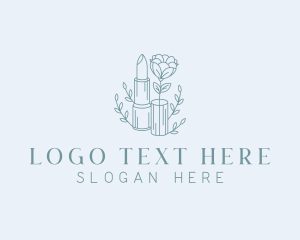Styling - Lipstick Makeup Styling logo design