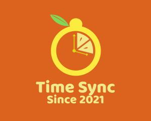 Timer - Lemon Clock Timer logo design