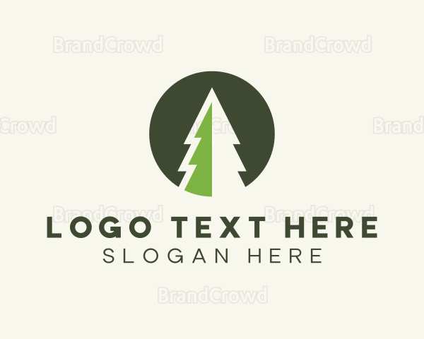 Pine Tree Forest Logo