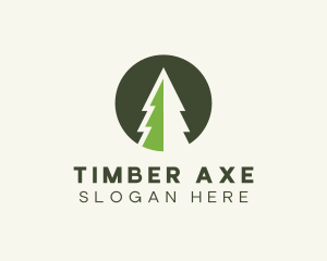 Pine Tree Forest logo design